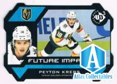 2020-21 UD Extended Series Future Impact Rookie PEYTON KREBS #UD3-42 SP /1000